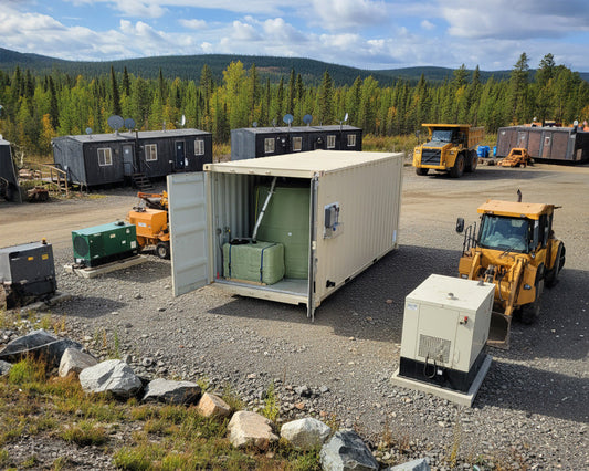 Custom Containerized or Skid Mounted, Heated & Insulated Water & Wastewater Storage Systems