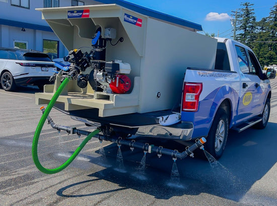 INTRODUCING: 350 USG All-In-One Low Profile Brine Maker & Applicator Combo Unit