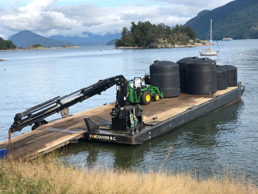 Pasley Island Tank Delivery