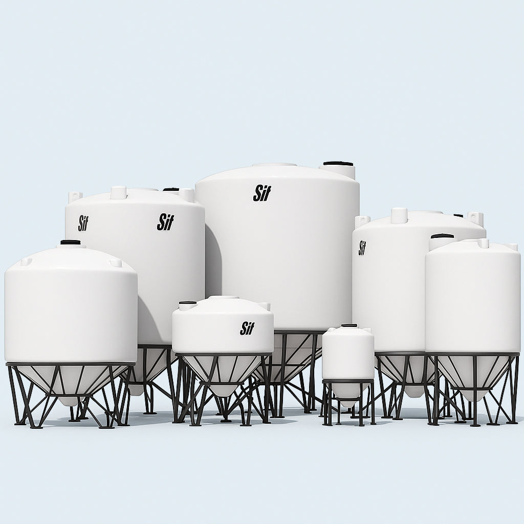 Industrial Cone Bottom Tanks