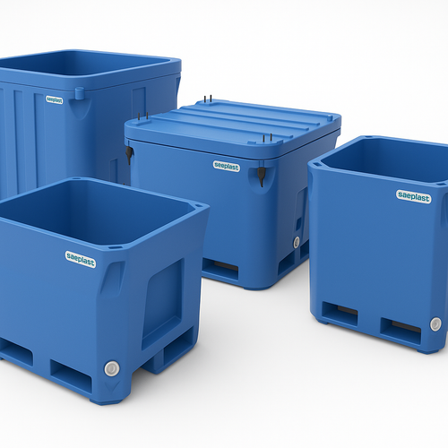 Saeplast Double Wall Insulated Totes & Bins