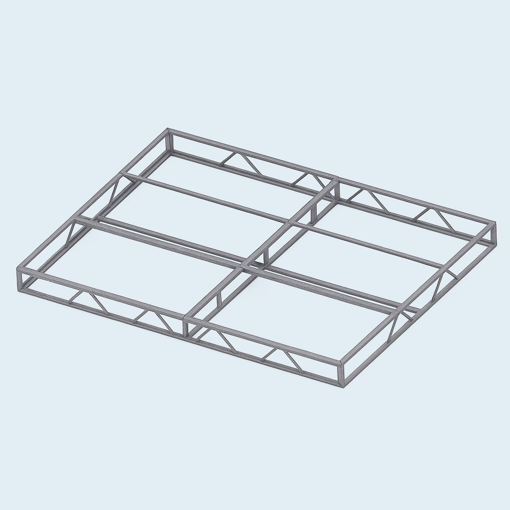 Galvanized Steel Dock Frame Sections & Hardware