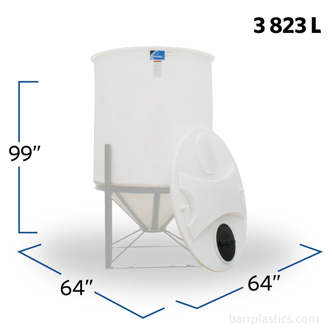 Open Top Cone Bottom Tanks | Durable Solutions at BARR Plastics