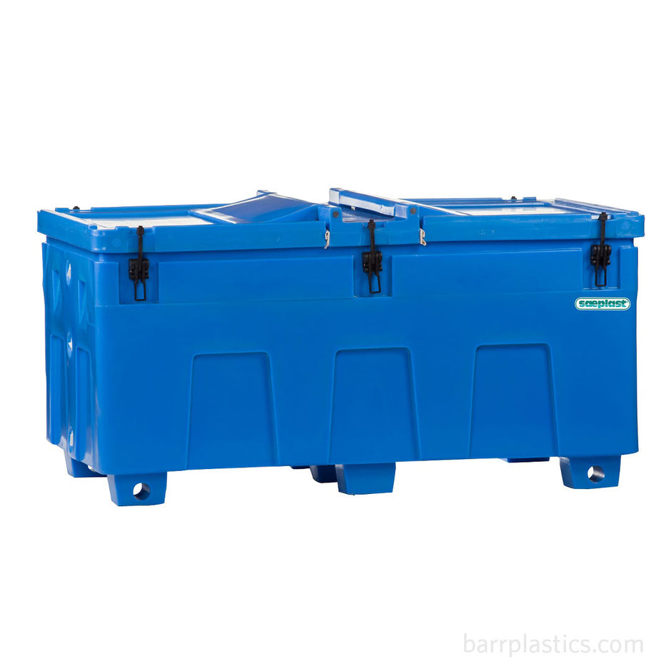 Garbage Container Onboard Saeplast Double Wall Insulated Totes & Bins | BARR Plastics