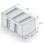 101 to 250 Gallon Plastic Water Storage Tanks – BARR Plastics