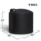 2500 Gallon Plastic Vertical Water Storage Tank | 40182