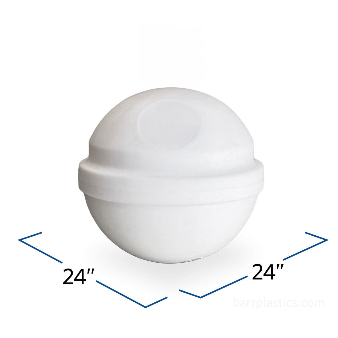 24" FOAM FILLED MOORING BUOY W/O STRIPE   | FFMB-2424