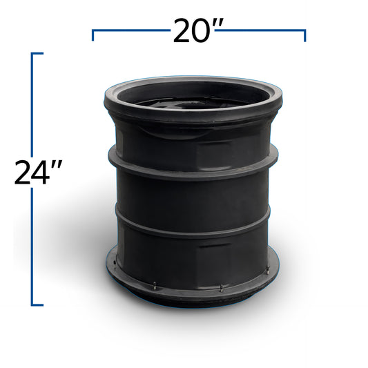 24"H Low Profile Manhole Extension (20"D) | 63984