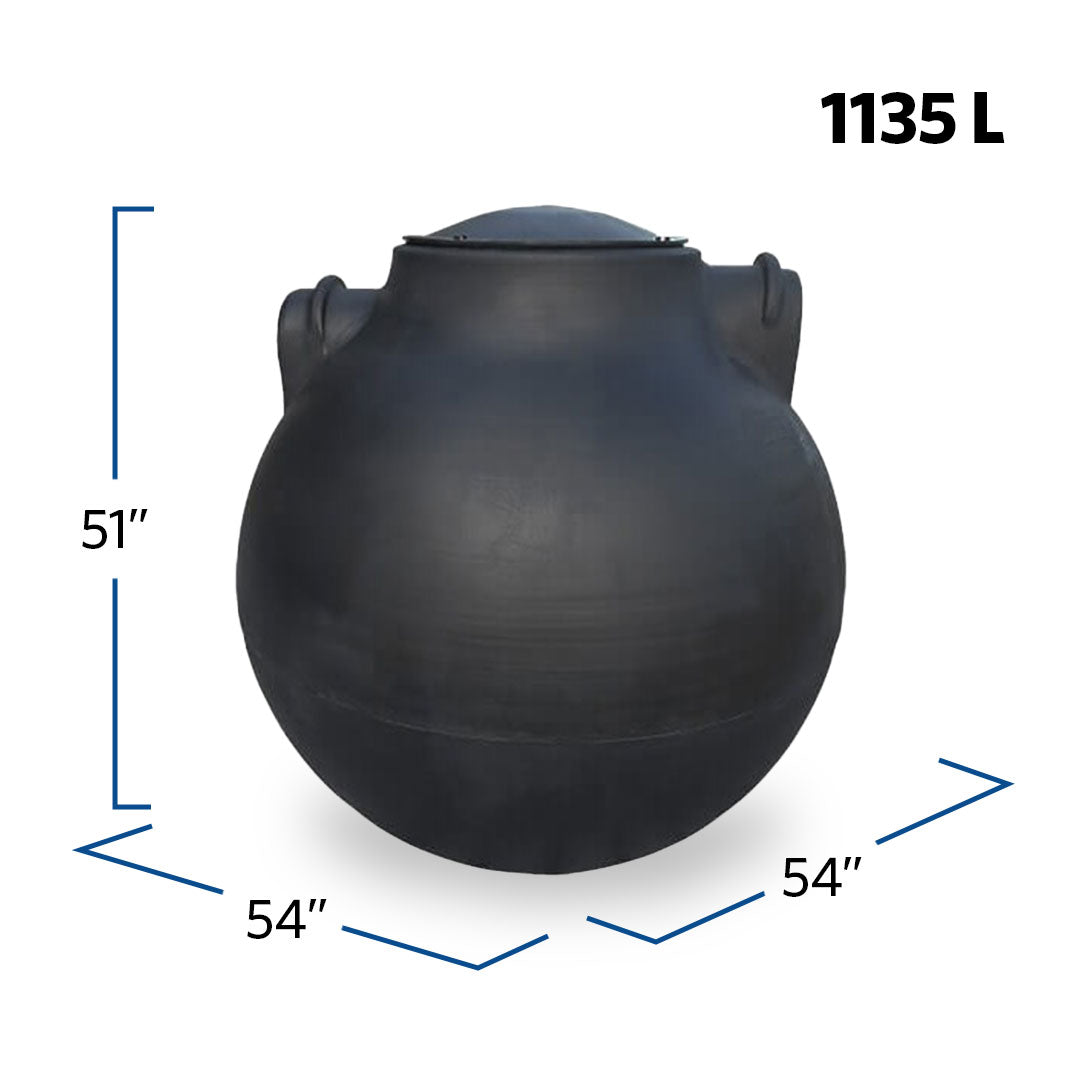 300 Gallon Spherical Pump Tank | 41319
