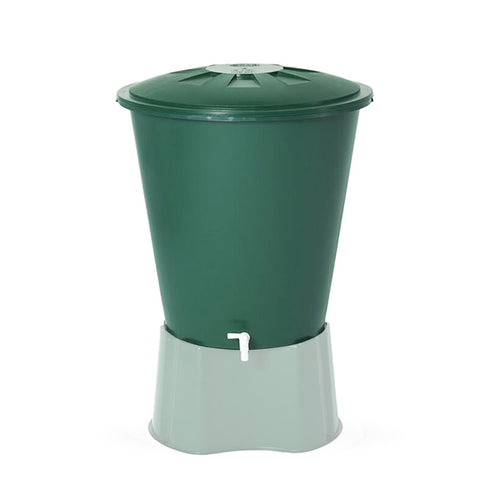 310L GRAF Classic Round Rain Barrel with Lid & Tap | 500213
