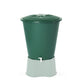 510L GRAF Classic Green Round Rain Barrel with Lid & Tap | 500214