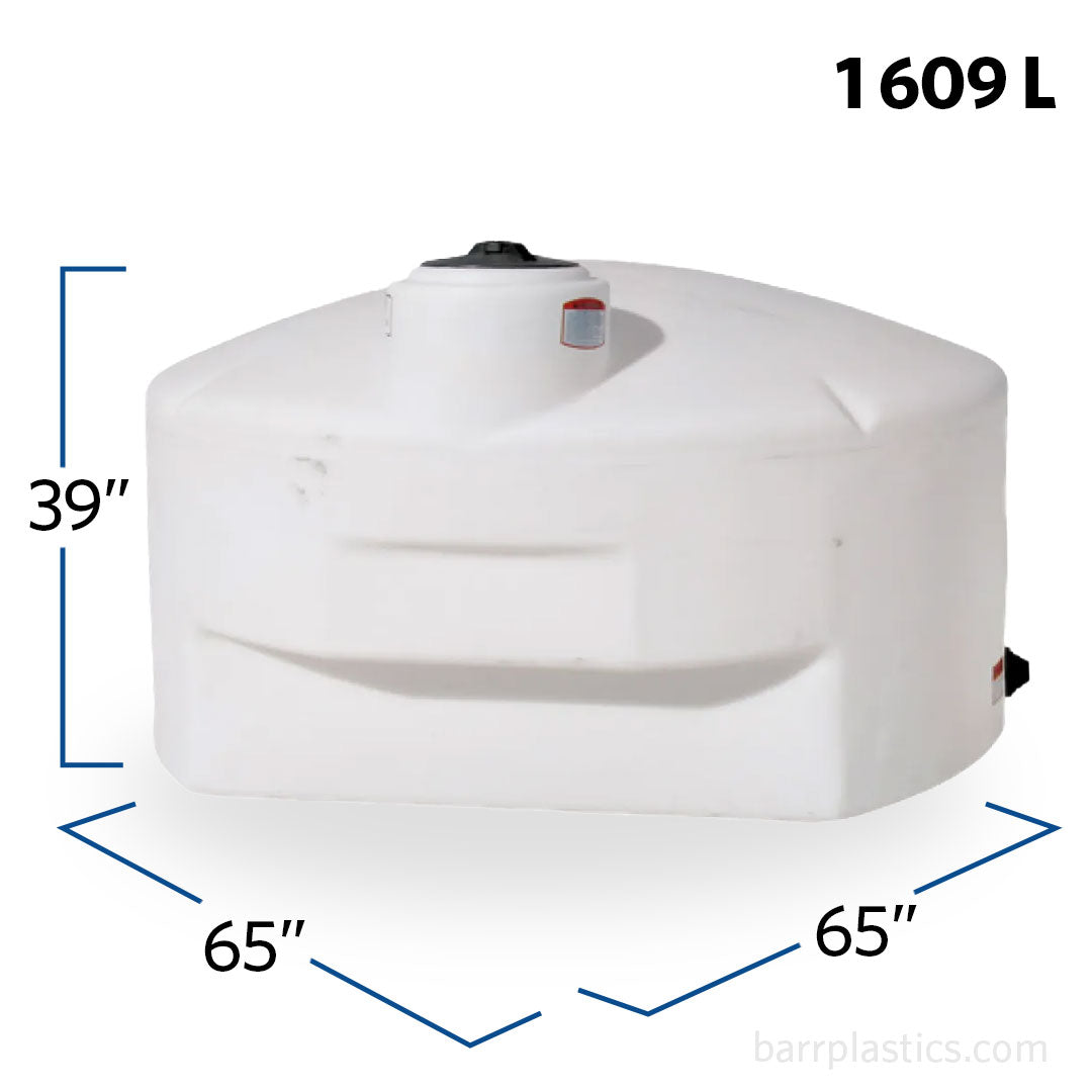 425 Gallon Pick Up Truck Water Storage Tank | 40102 | BARR Plastics
