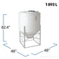 500 Gallon 45 Degree Cone Bottom Tank | 43850