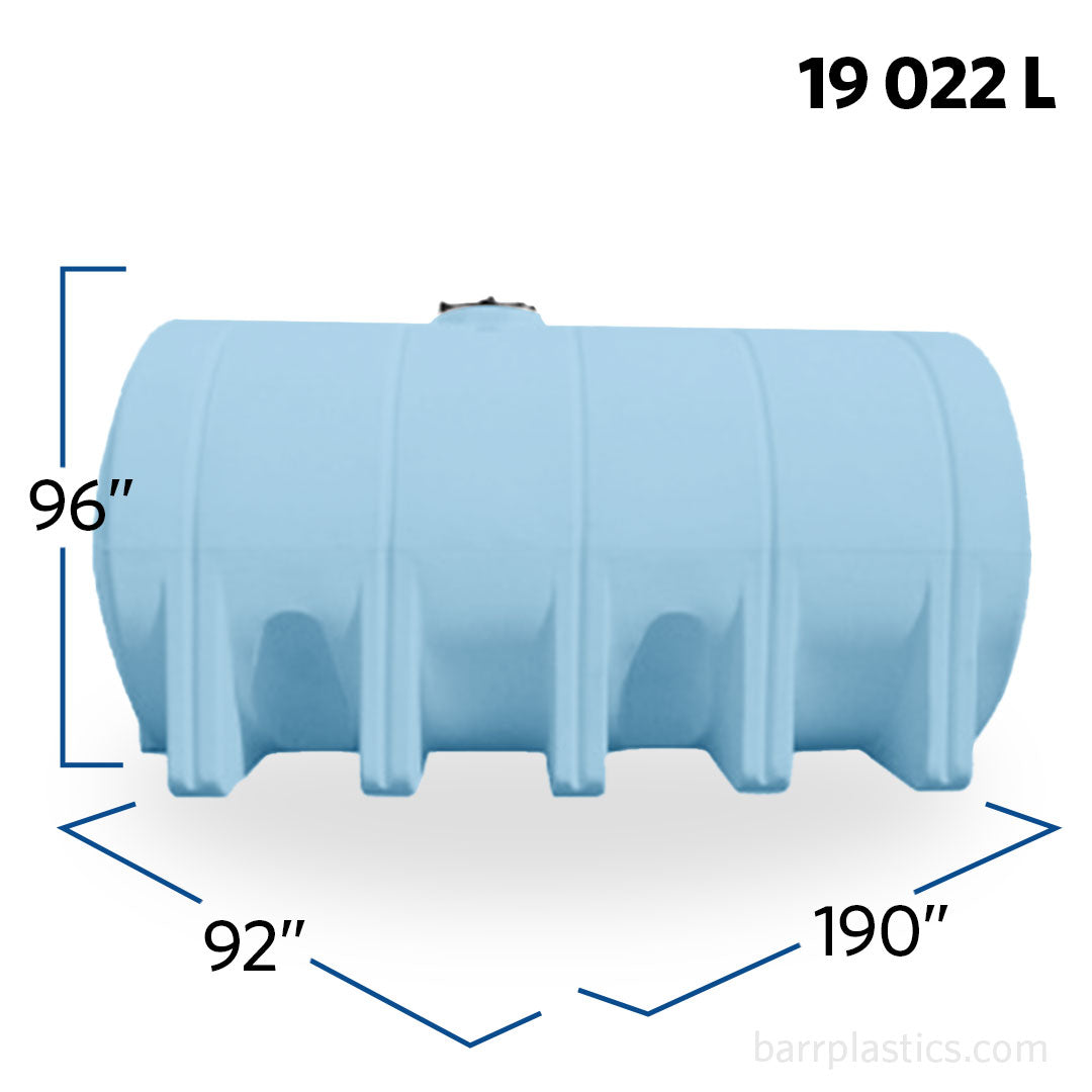 Tank Legs 5025 Gallon HDPE Horizontal Leg Tank | 41881 | BARR Plastics