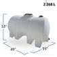 600 Gallon Plastic Horizontal Leg Tank | 41393