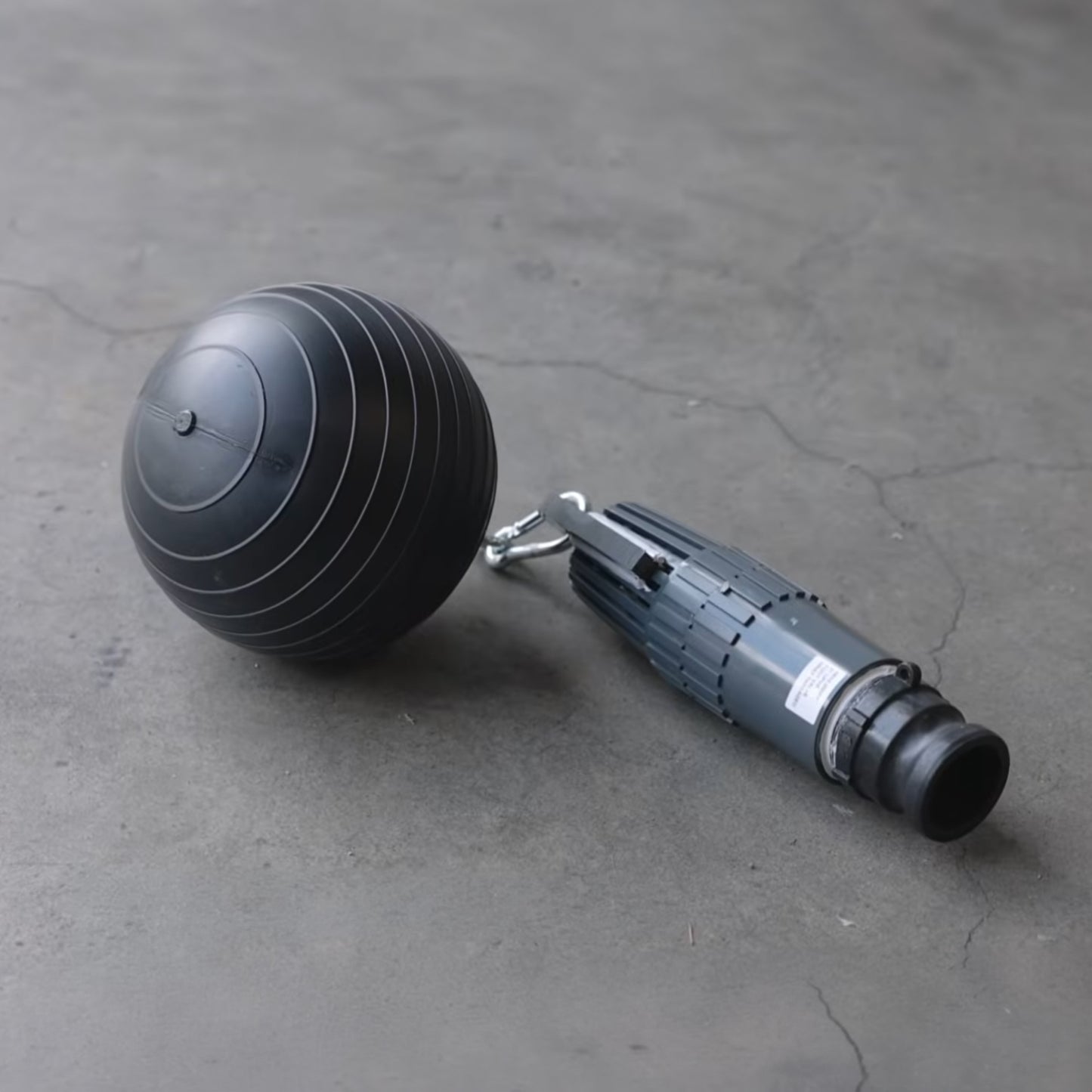 2" FLOATING SUCTION ASSEMBLY WITH 20' GREEN/BLACK HOSE AND FOOT VALVE | FS2-2205-20