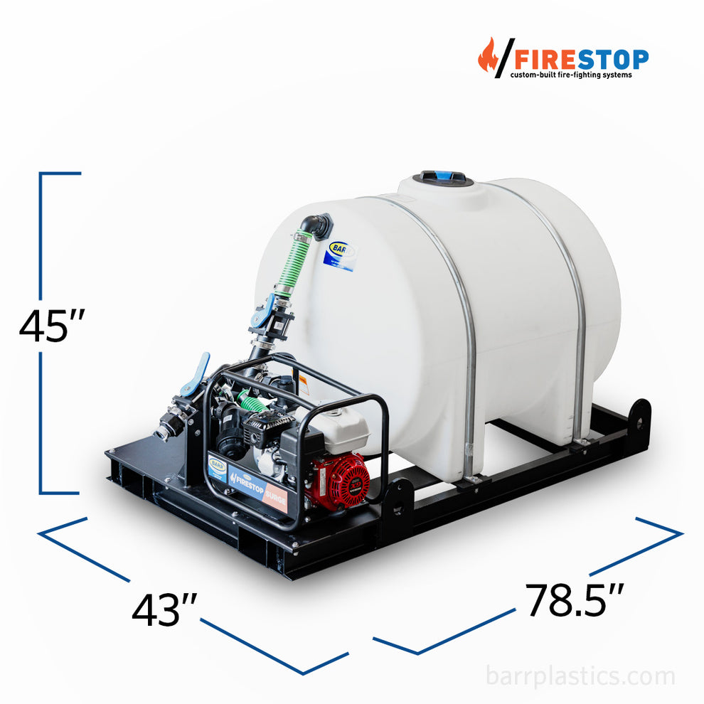 Fire Fighting Poly Skid | FF240FL-GHAL85 – BARR Plastics