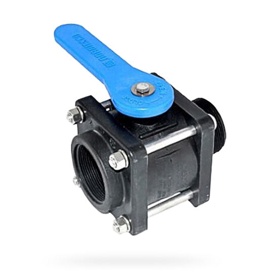 2" Full Port M x F Compact Bolted Ball Valve (Blue) | 62286
