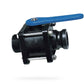 2" Full Port MPT x M Coupler Compact Bolted Ball Valve (Blue) | 62288