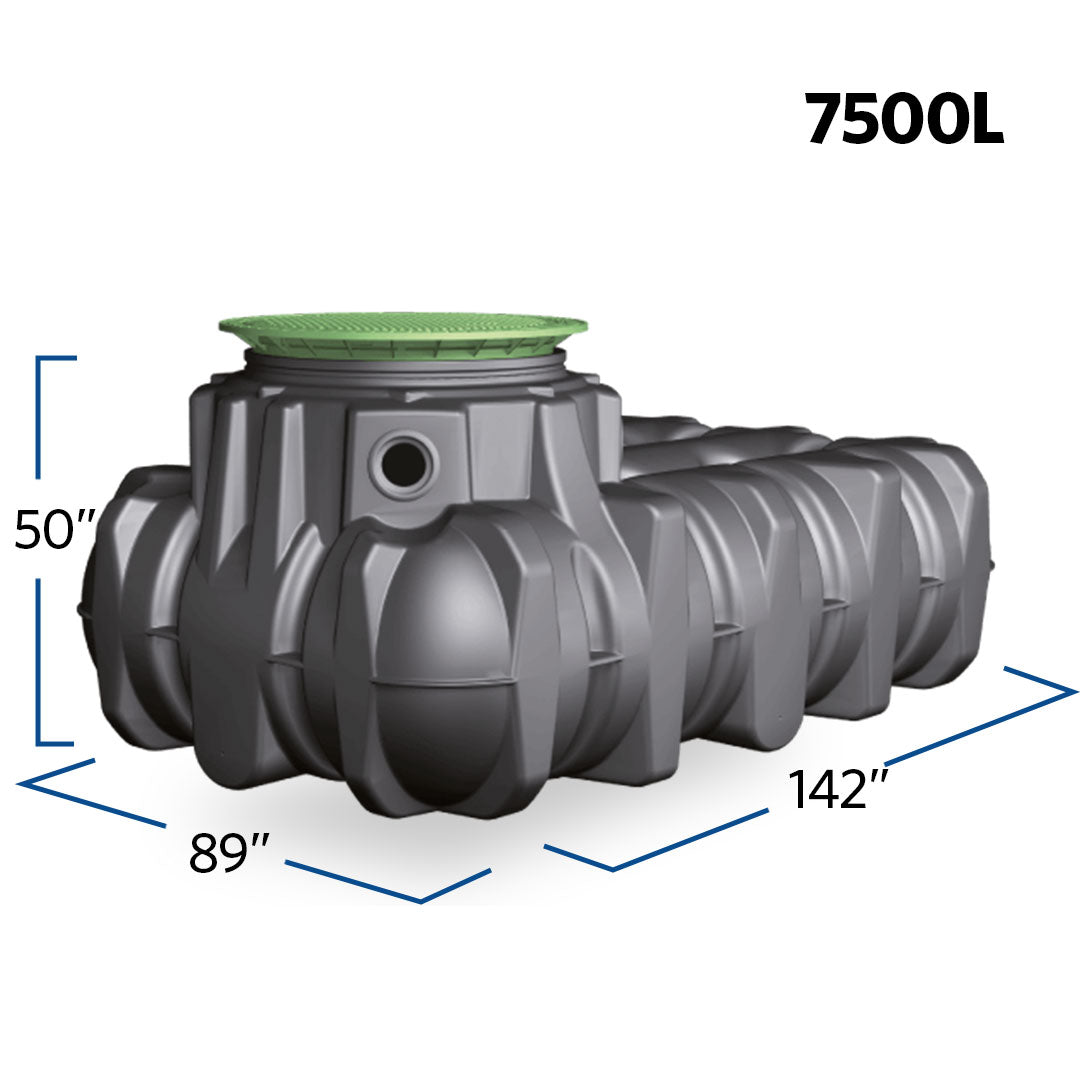 Flatch Tank Platin Flat Tank 7500L | 390005 | BARR Plastics