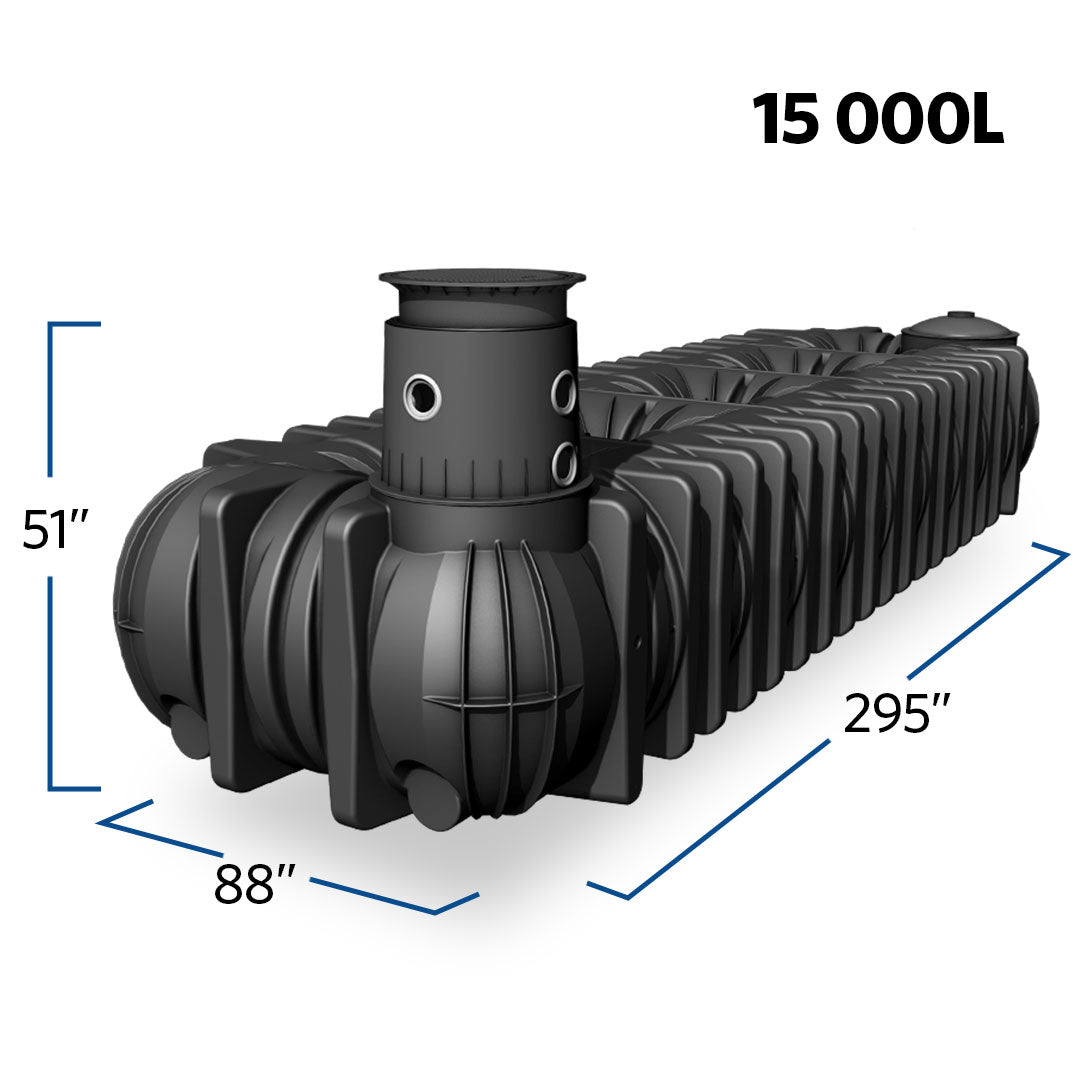 Flatch Tank Platin XL Flat Tank 15,000L without Tank Dome | 390823 | BARR Plastics