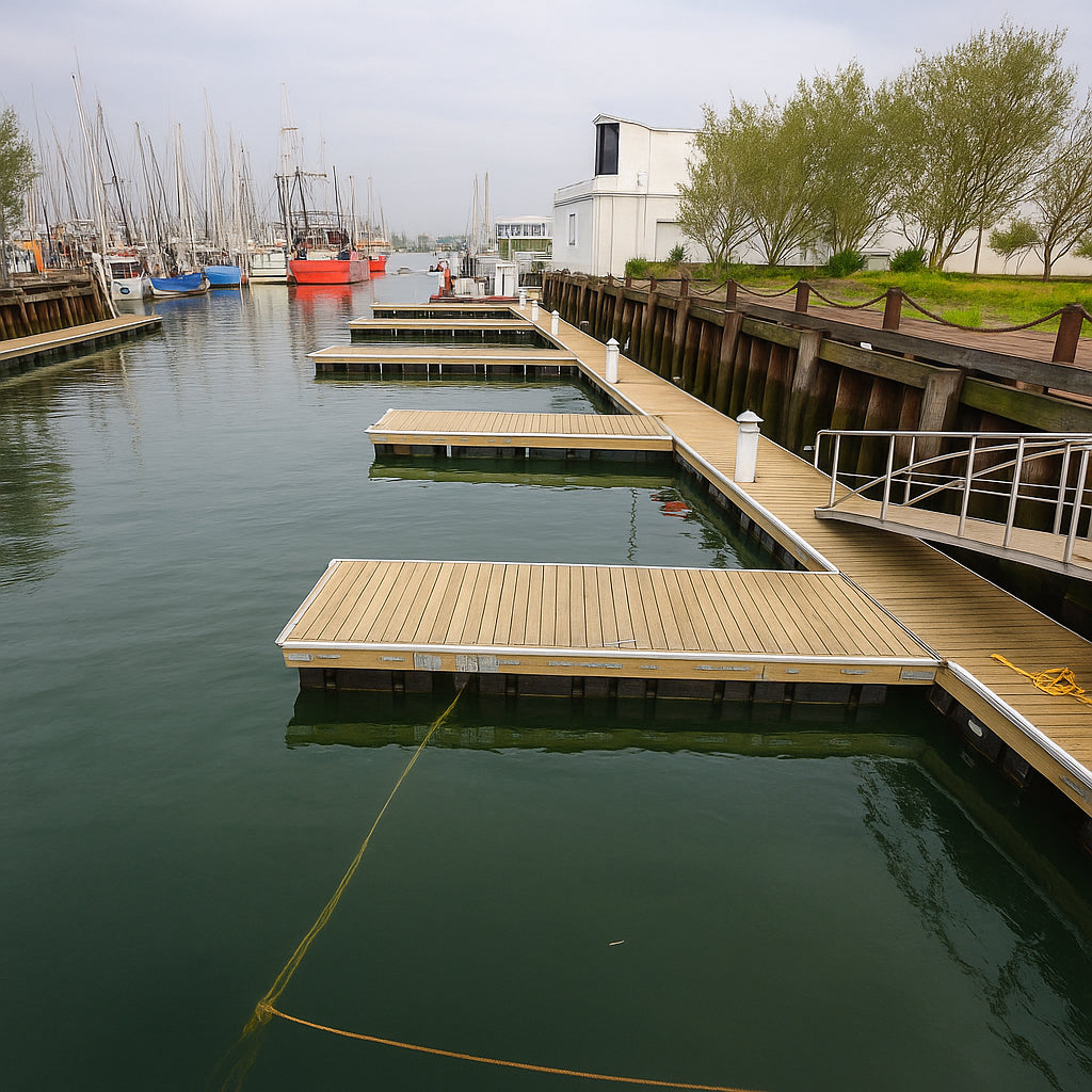 DIY Wooden Frame Dock Building Kit