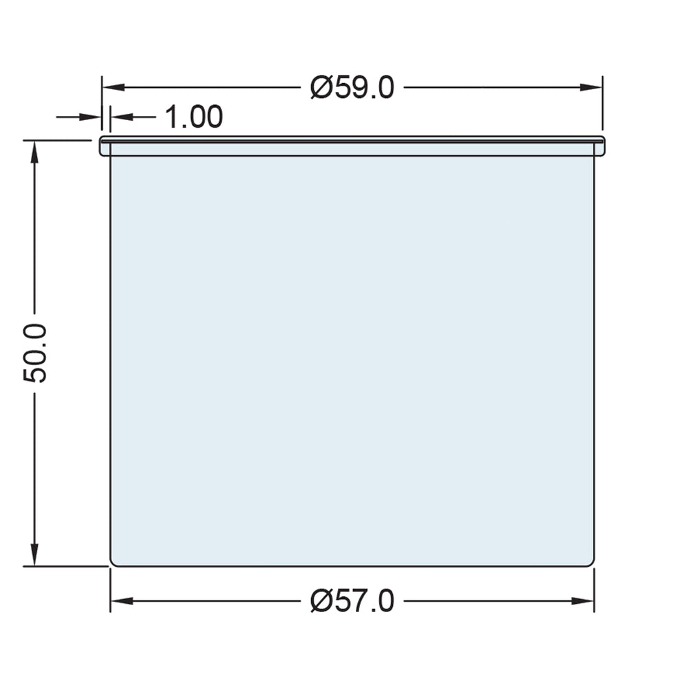 480 Gallon Open Top Tank with Lid | OTL400| BARR Plastics