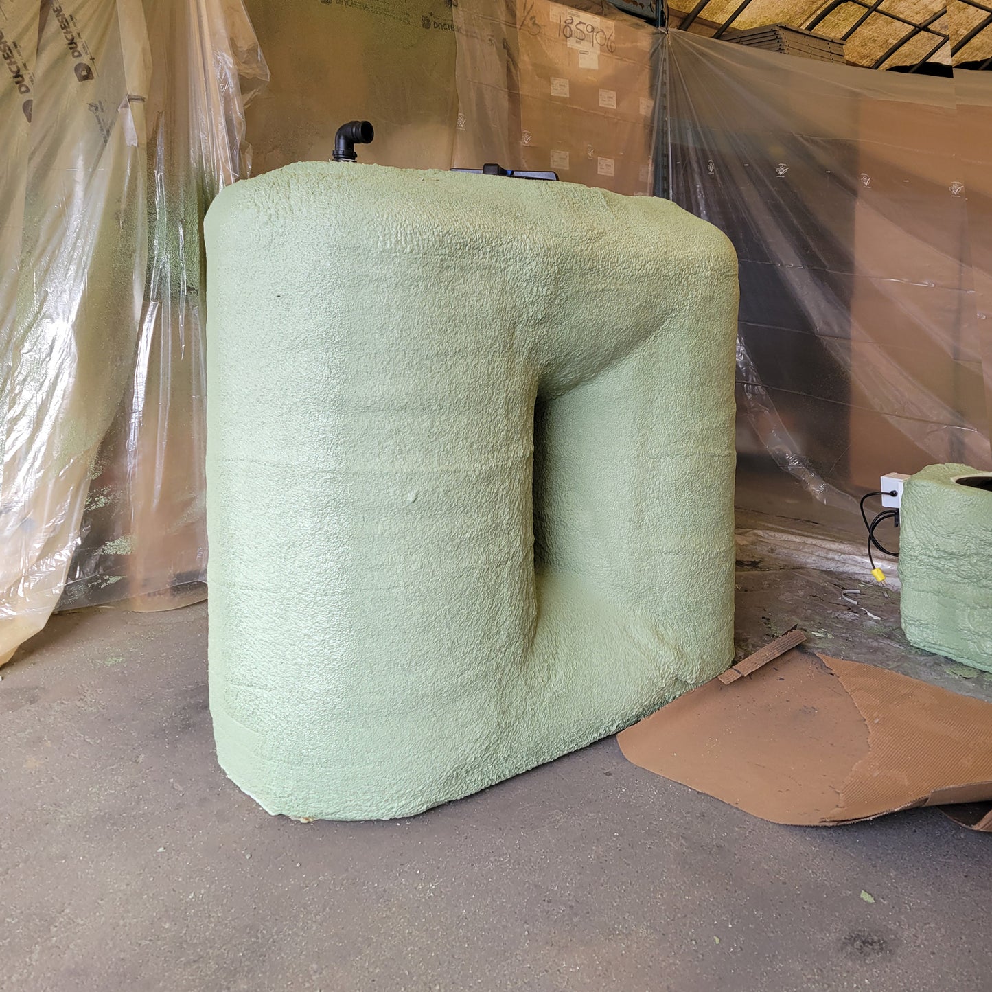 Custom Spray Foam Insulated & Heated Plastic Tanks