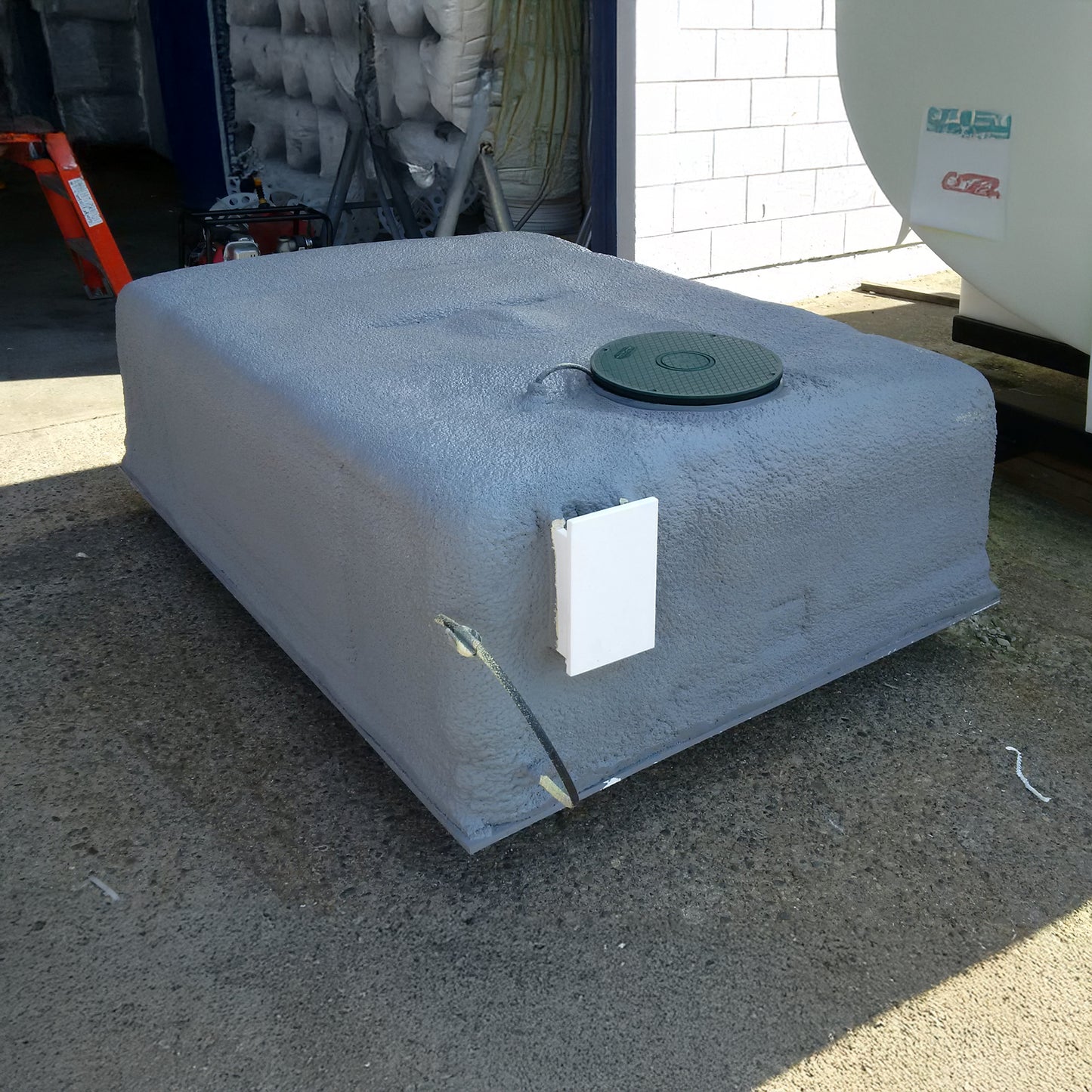 Custom Spray Foam Insulated & Heated Plastic Tanks