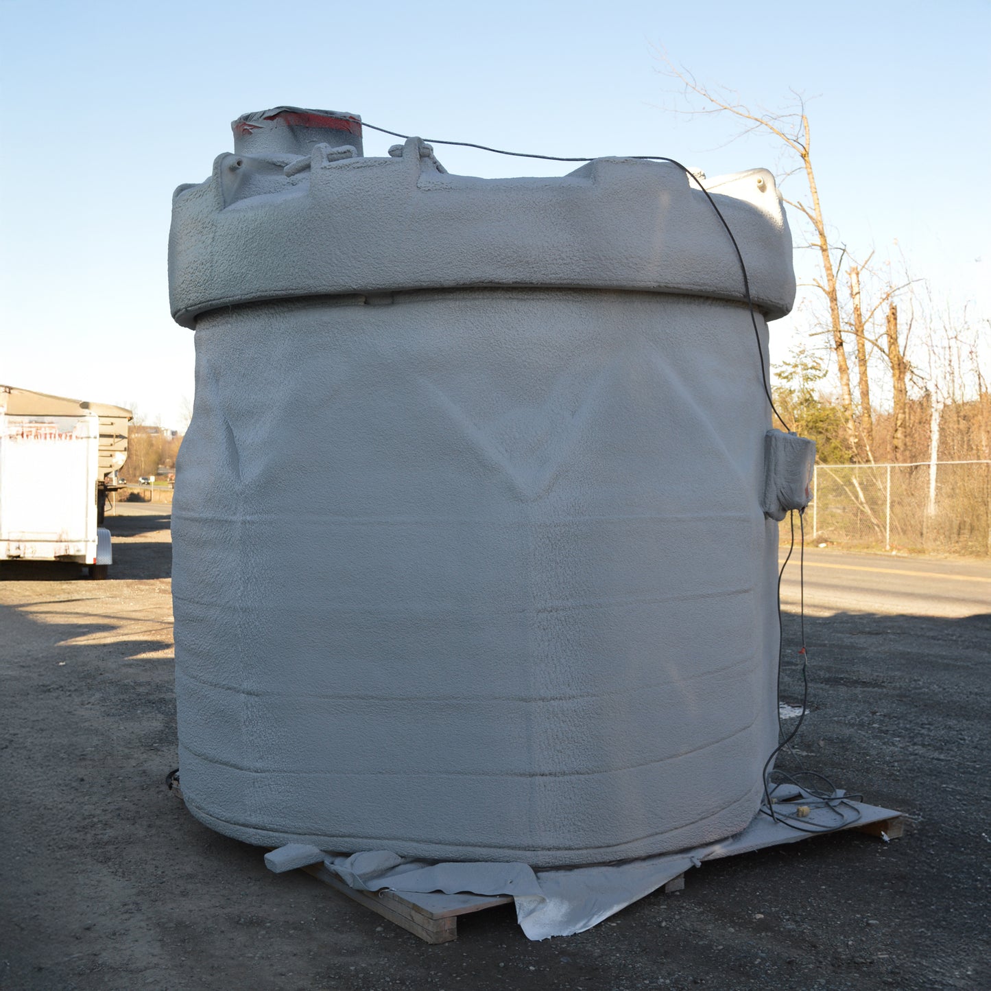 Custom Spray Foam Insulated & Heated Plastic Tanks
