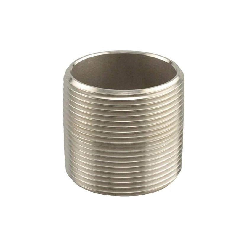 1" Stainless Steel Close Nipple | NIP10CL
