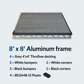 CanadaDocks 8' x 8' Aluminum Floating Dock - CLEARANCE SALE