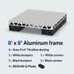 CanadaDocks 8' x 8' Aluminum Floating Dock - CLEARANCE SALE