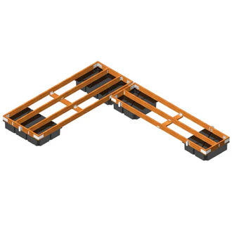 DIY Wooden Frame Dock Building Kit