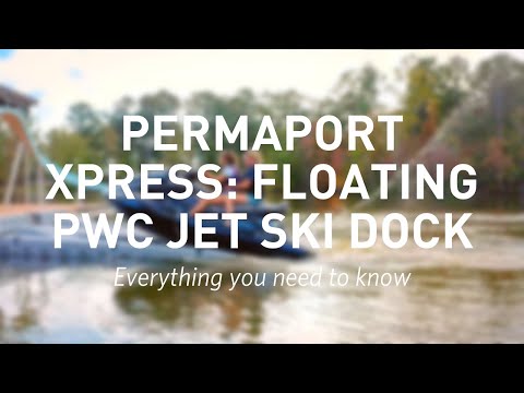 Permaport Boat Permaport Xpress (Grey) Jet Ski Dock | BARR Plastics