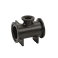 2" Full Port Flanged Tee x 1" Flanged Tee | M220100TEE