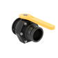 3" Stubby Valve QDC x 3" Flange Long Handle | MVSF300