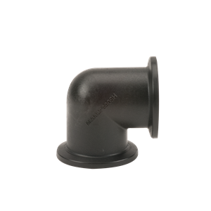 2" Manifold Coupling x 2" 90° Short Flange | M200CPG90SH
