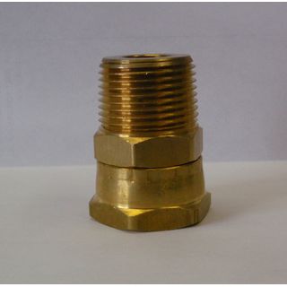Brass Male Pipe Thread to Male Garden Hose Adapters at BARR Plastics