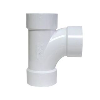 PVC Drain Sanitary Tee – BARR Plastics