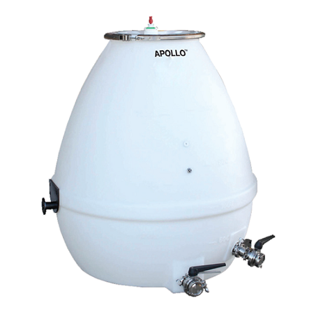 Flex Tank Apollo Fermentation and Storage Egg Tank with additional valve and fittings
