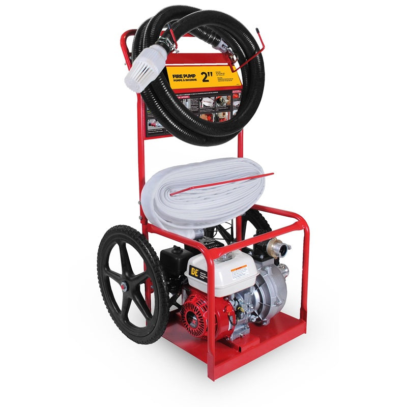 BE Pressure Fire Fighting Pump Cart System at BARR Plastics