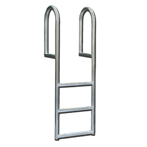 Straight Aluminum Dock Ladders at BARR Plastics